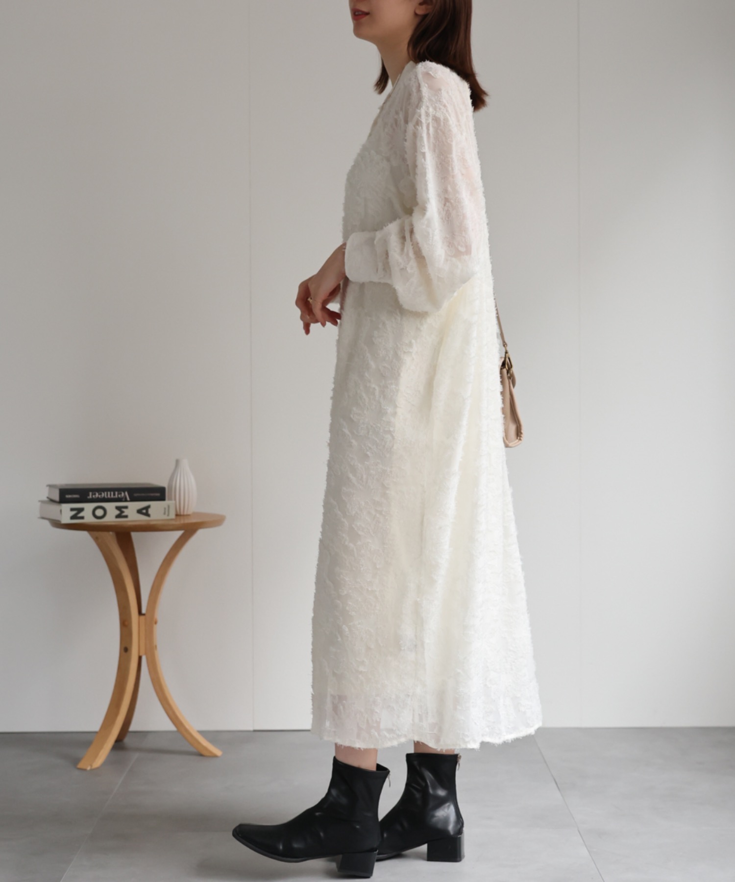 model：162cm 着用サイズ：F