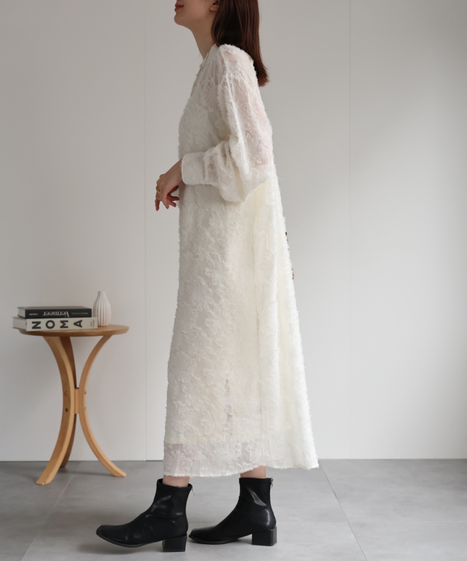 model：162cm 着用サイズ：F
