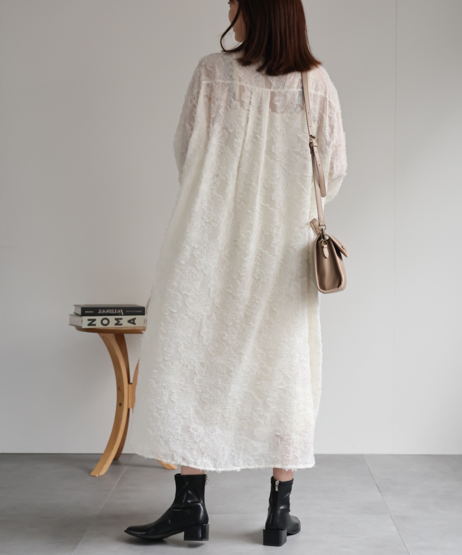 model：162cm 着用サイズ：F