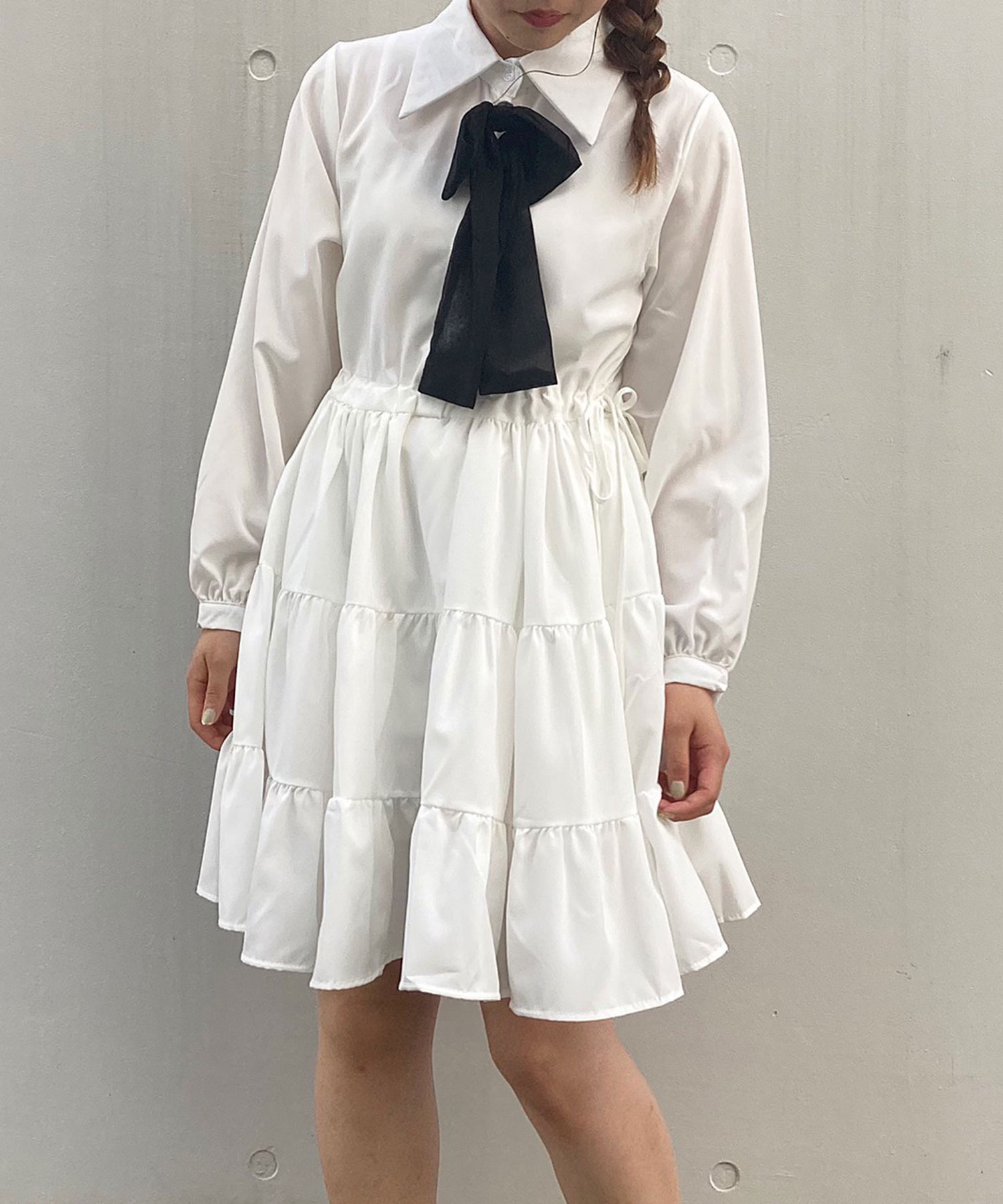 Titty Co Petit ビックリボンフレアワンピース Titty Co Petit Titty Co Online Store ティティーアンドコーオンラインストア Titty Co Petit ビックリボンフレアワンピース Titty Co Petit Titty Co Online Store ティティーアンドコーオンラインストア