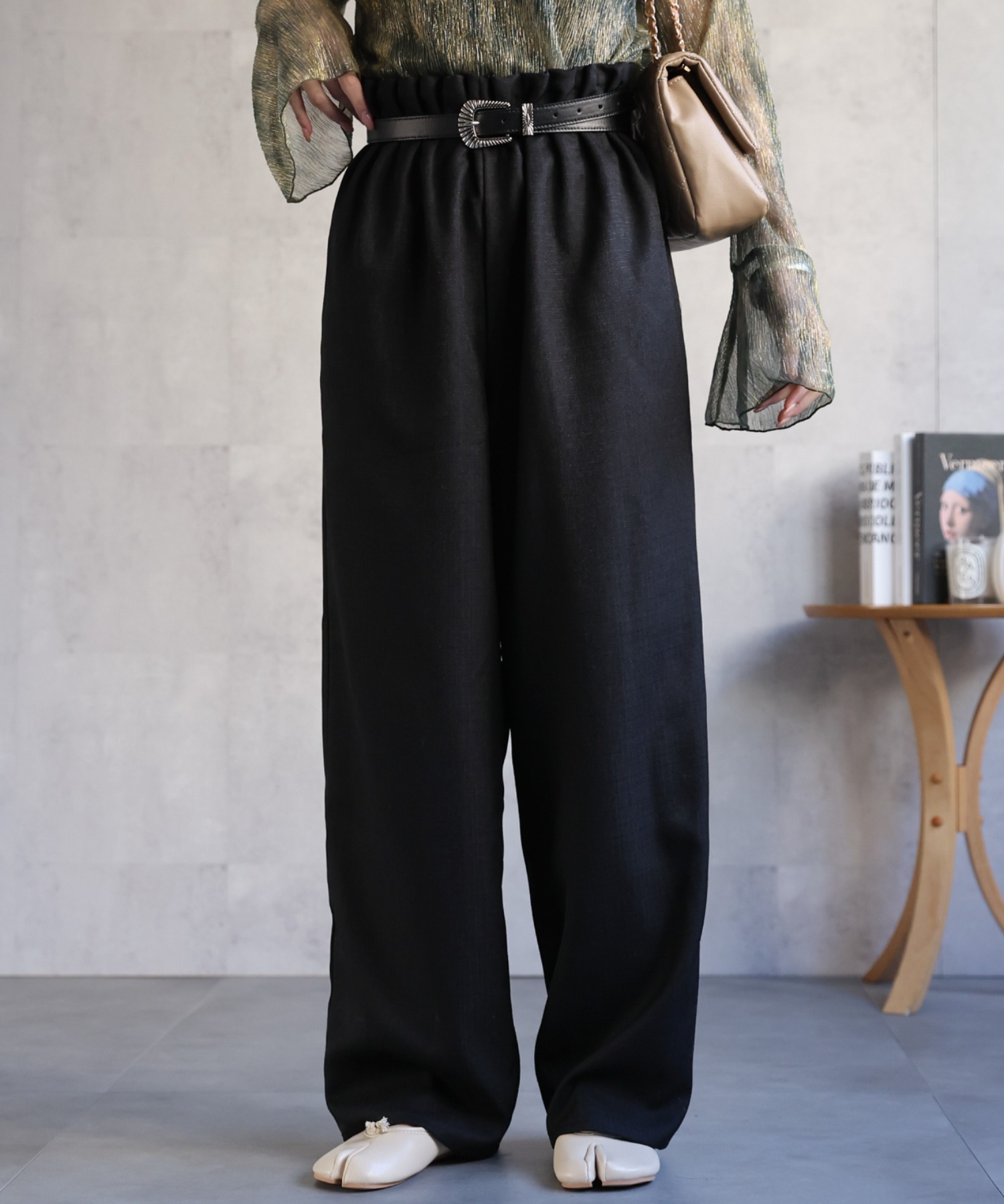 model：162cm 着用サイズ：F