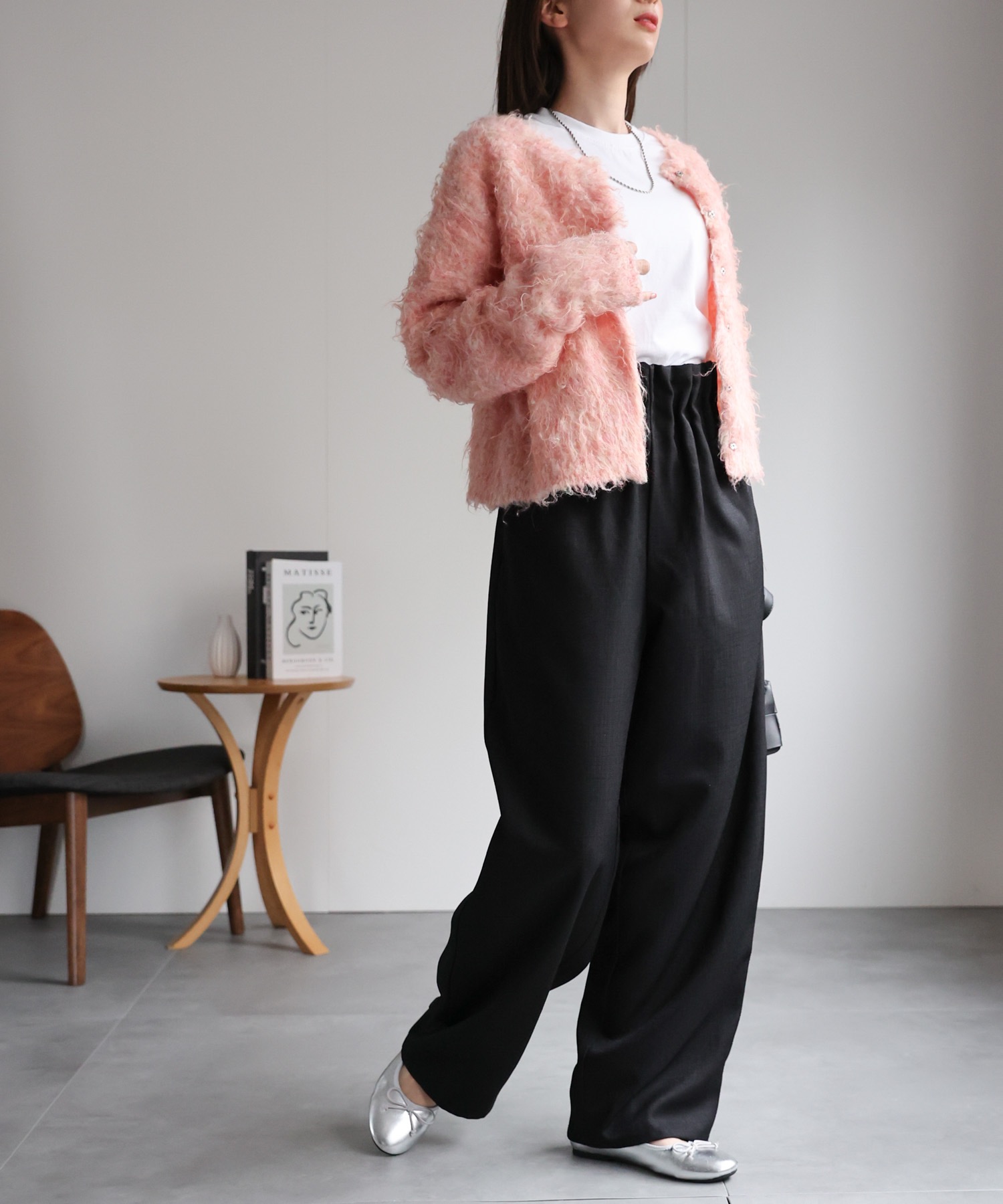 model：162cm 着用サイズ：F