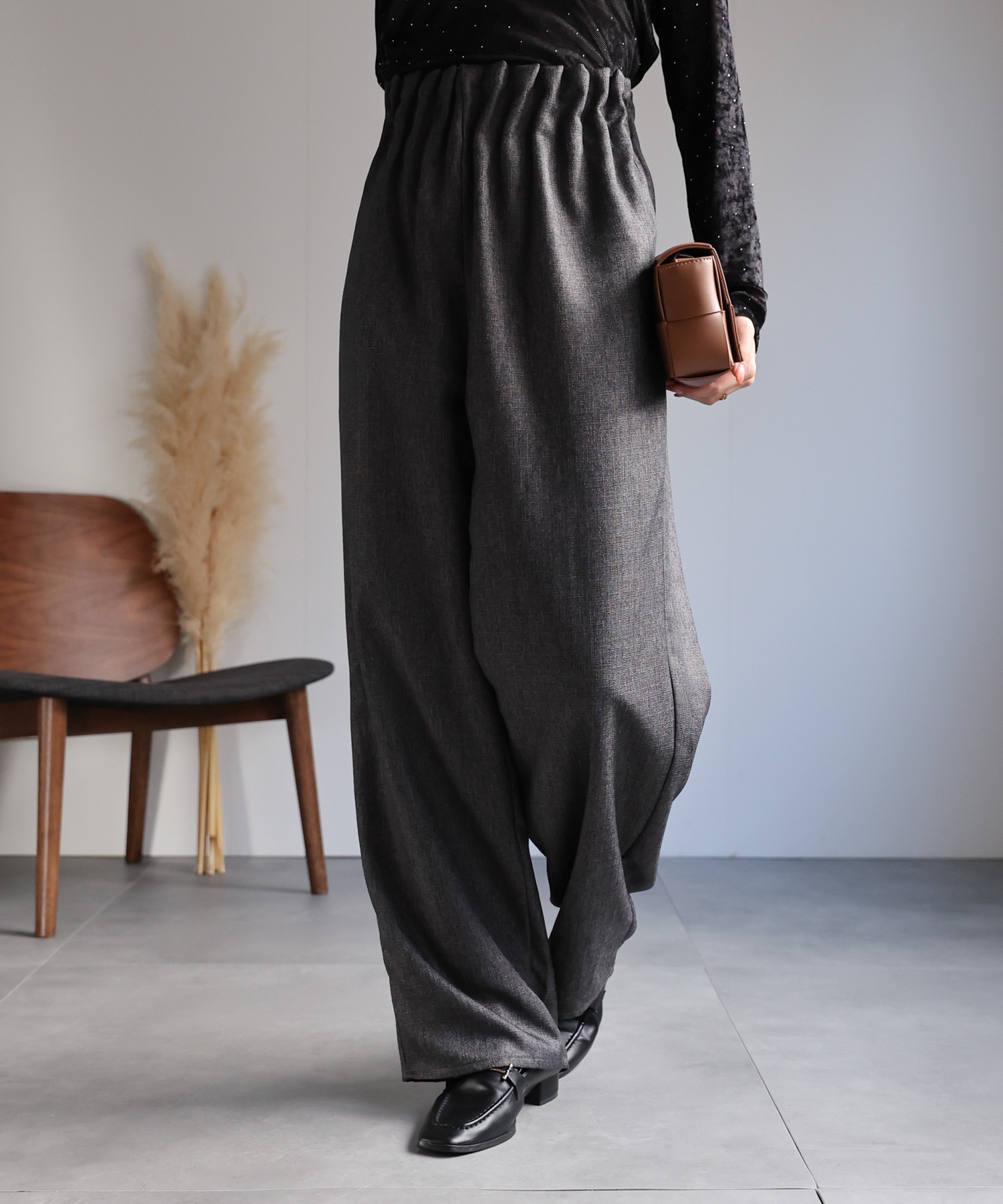 model：162cm 着用サイズ：F