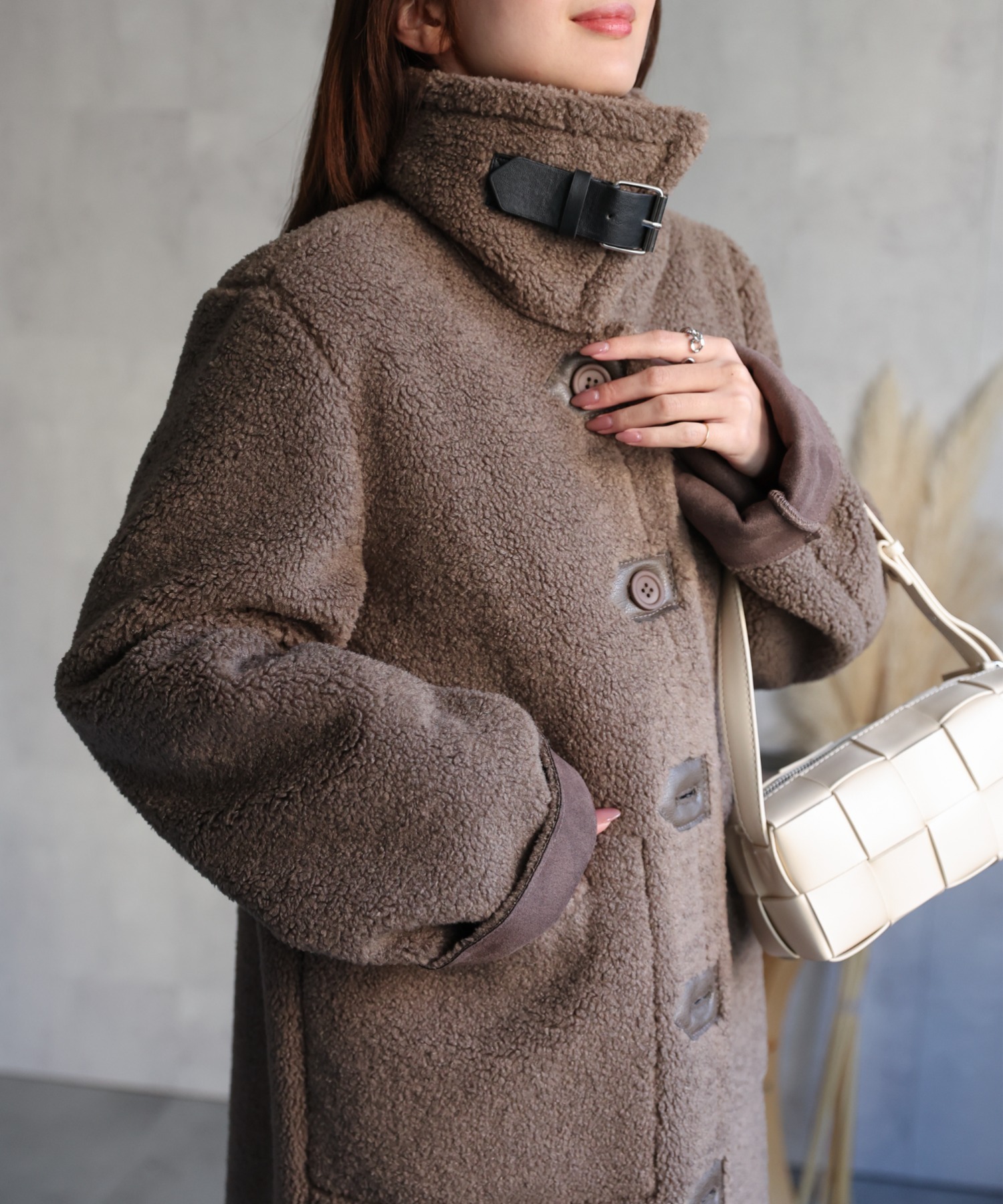 model：162cm 着用サイズ：F
