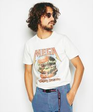 MEGA DEATH BURGER プリント Tシャツ