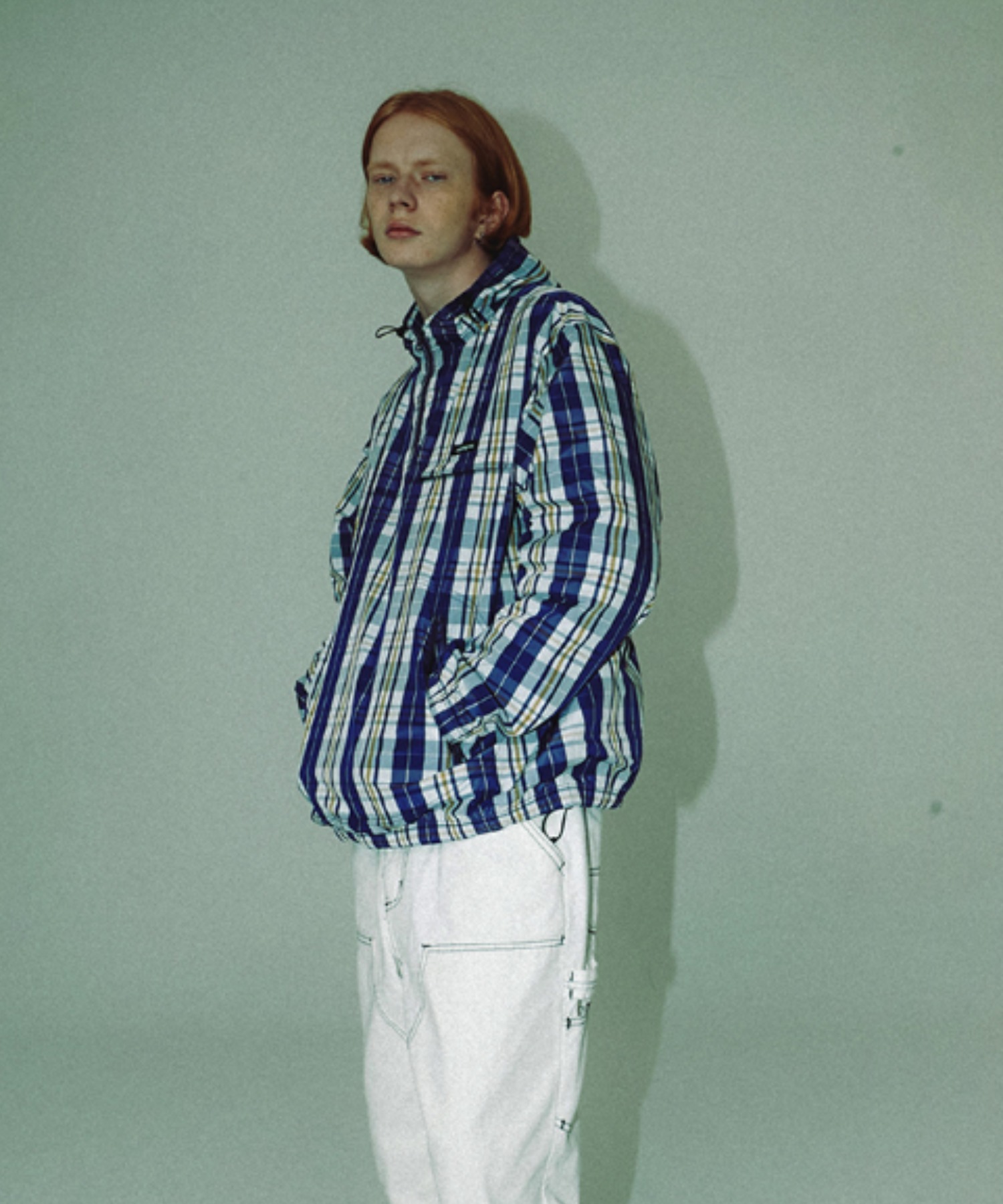 mahagrid/マハグリッド』STITCH ANORAK JACKET/ステッチアノラック