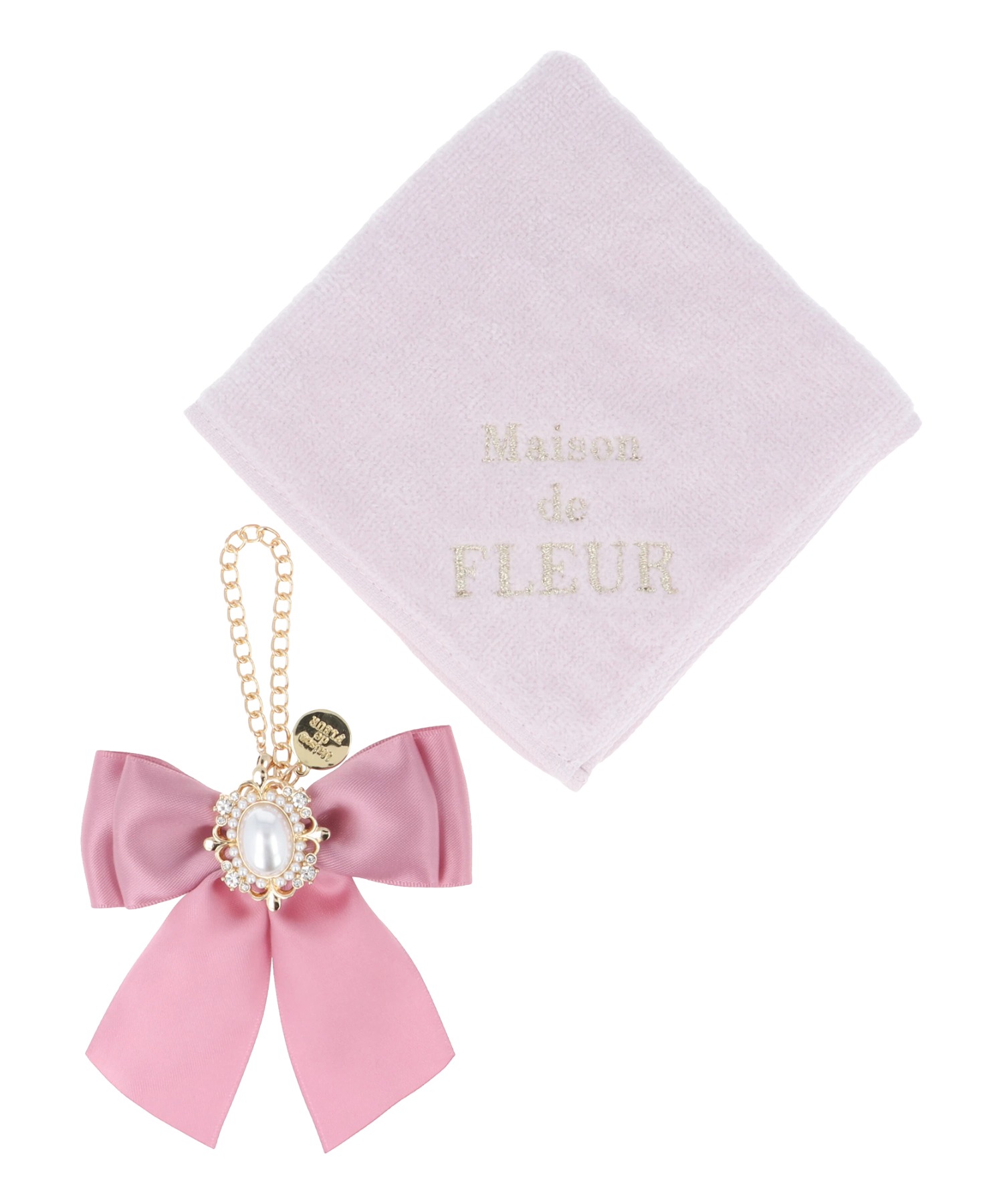 最終決算 専用 Maison de FLEUR イニシャルリボンパールチャーム