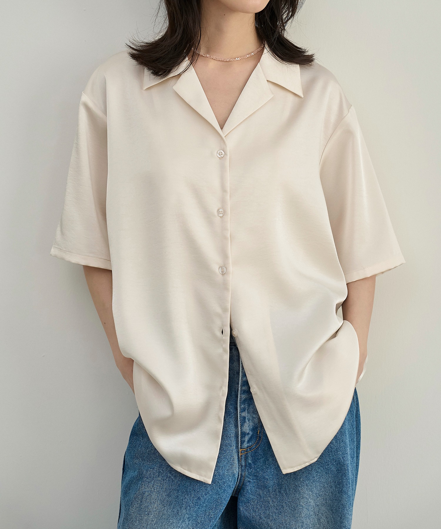 model：H166　着用サイズ：F