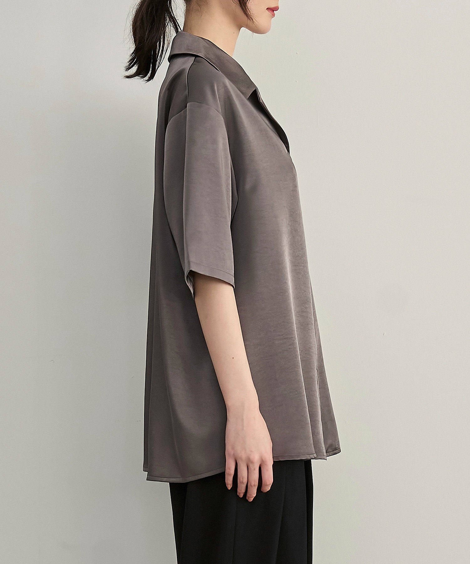model：H166　着用サイズ：F