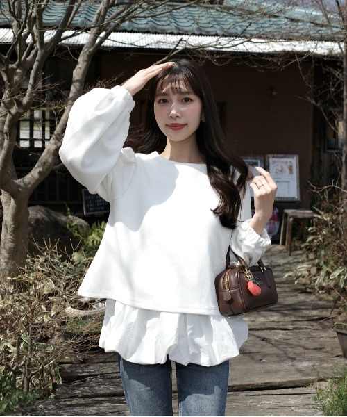 model：H157 着用サイズ：FREE