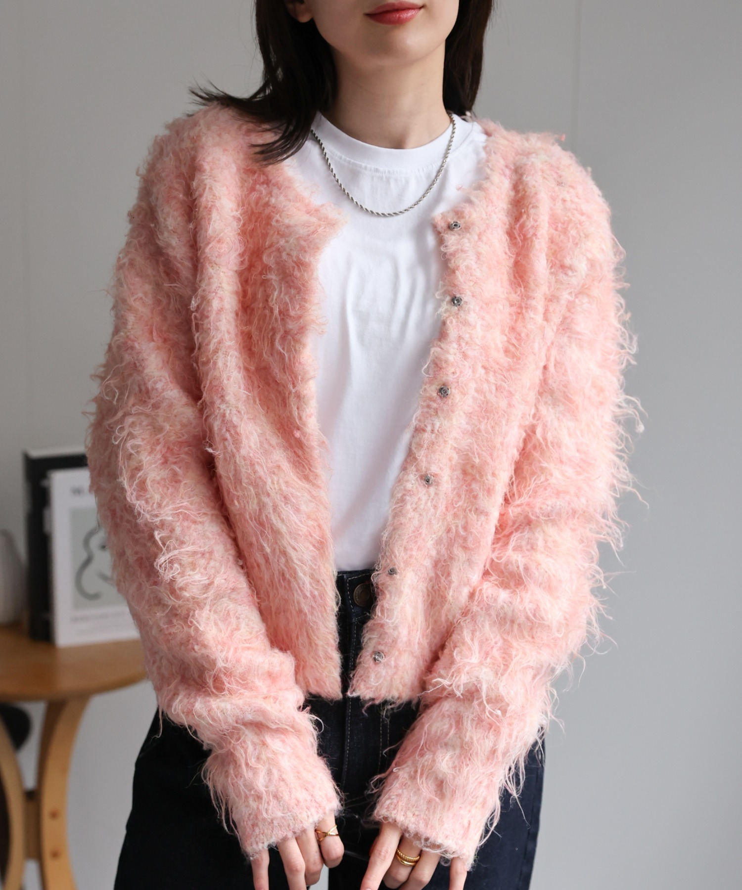 model：162cm 着用サイズ：F