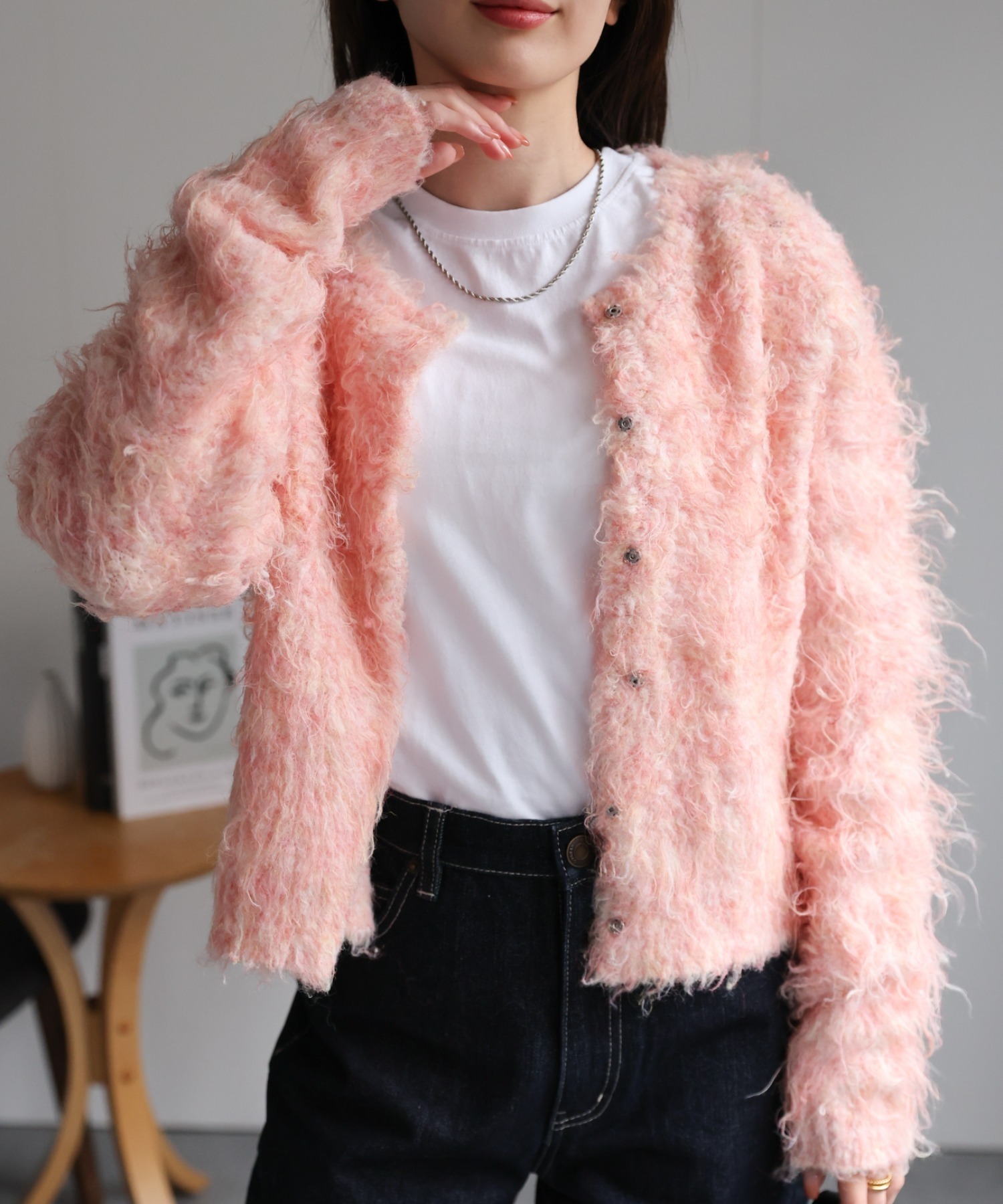 model：162cm 着用サイズ：F