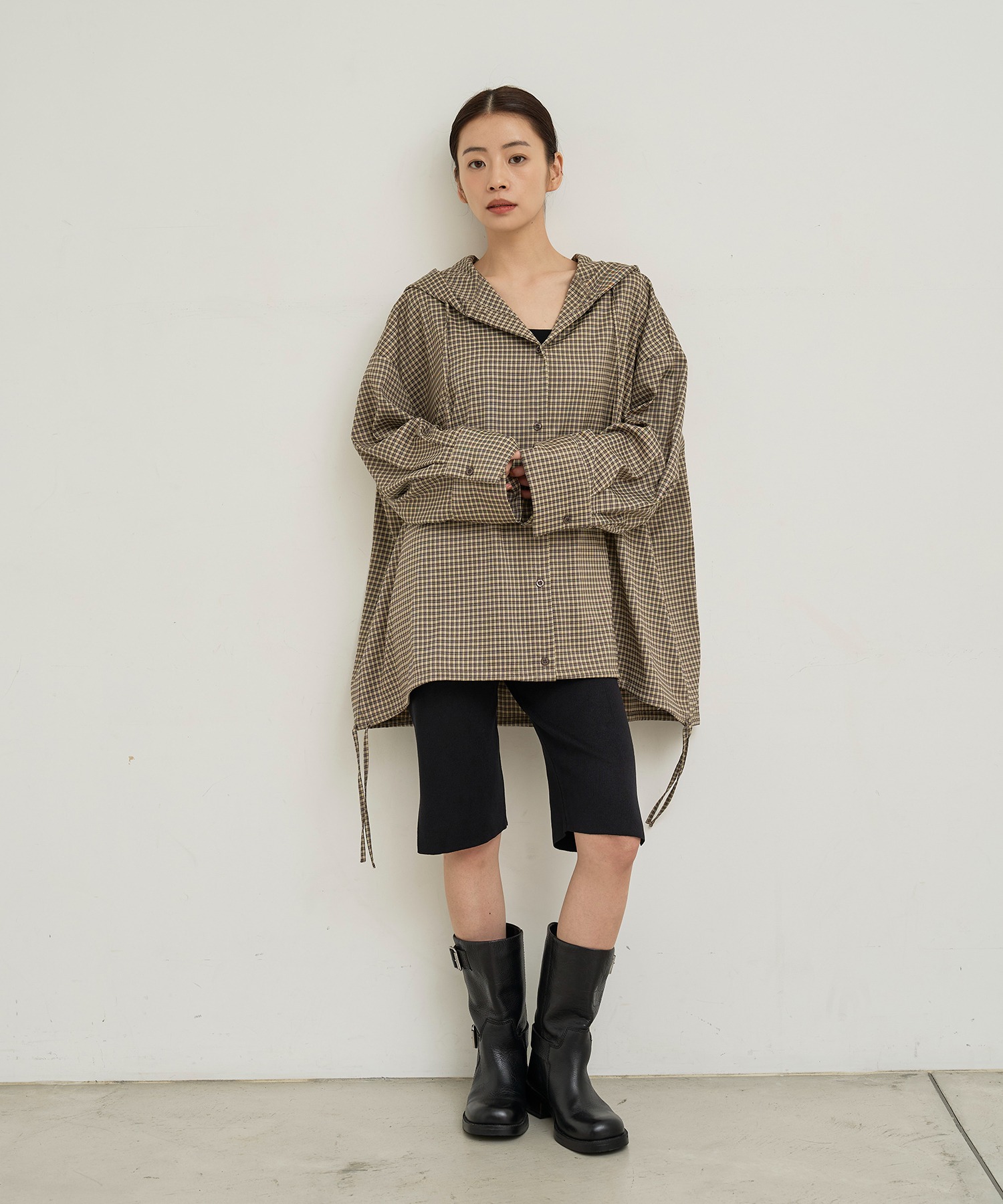 model：H162　着用サイズ：F