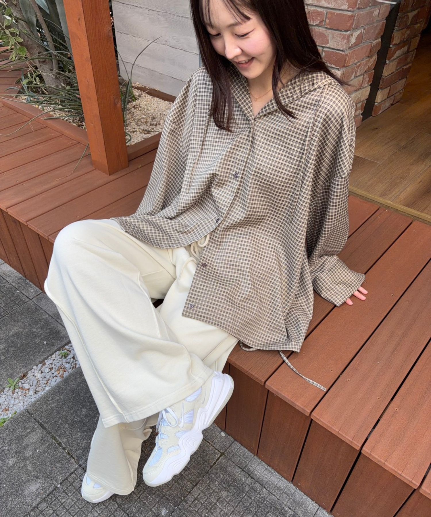 model：H160　着用サイズ：F
