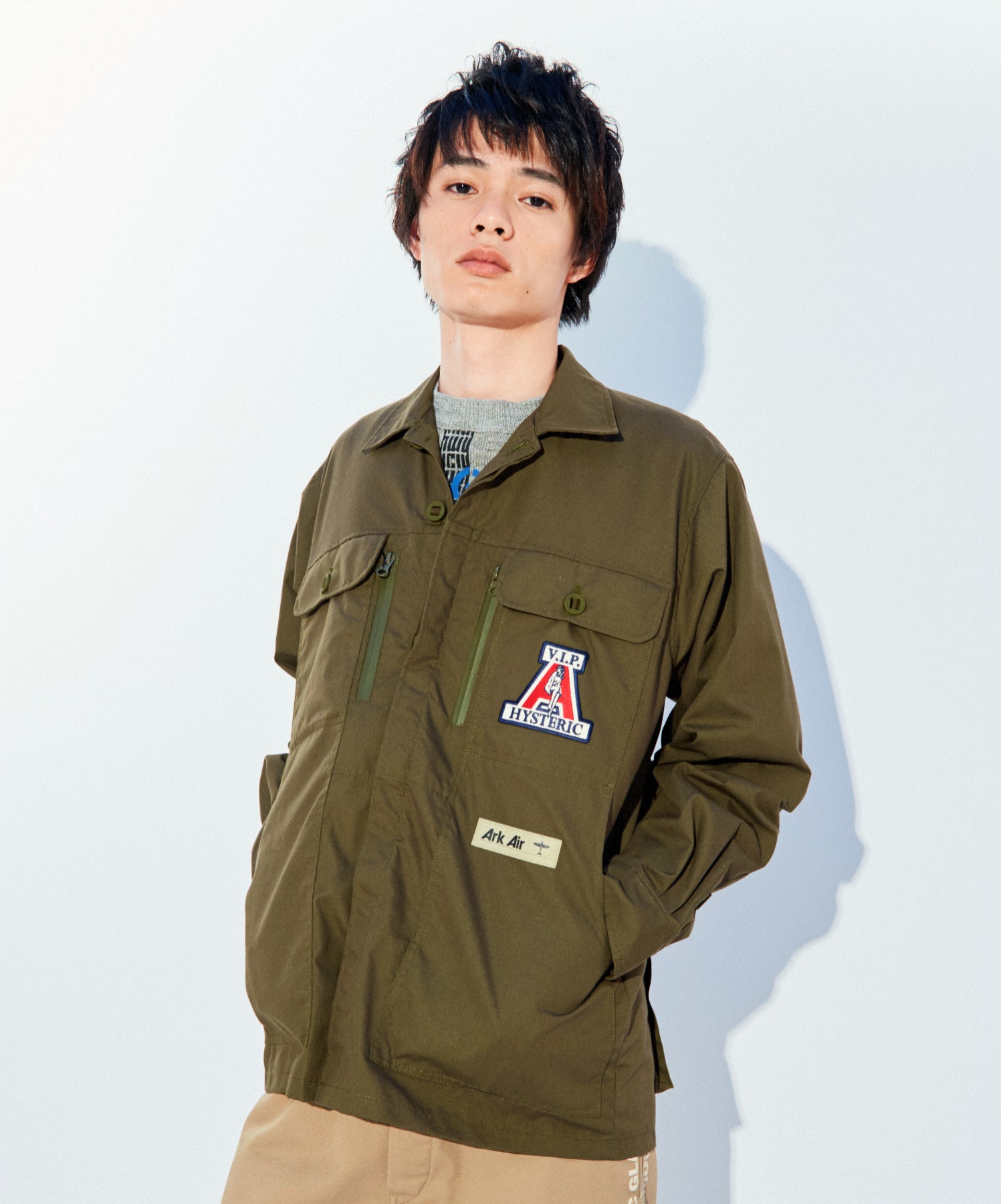 未使用新品!イギリス製 HYSTERIC GLAMOUR ×ArkAir パンツ 【セール