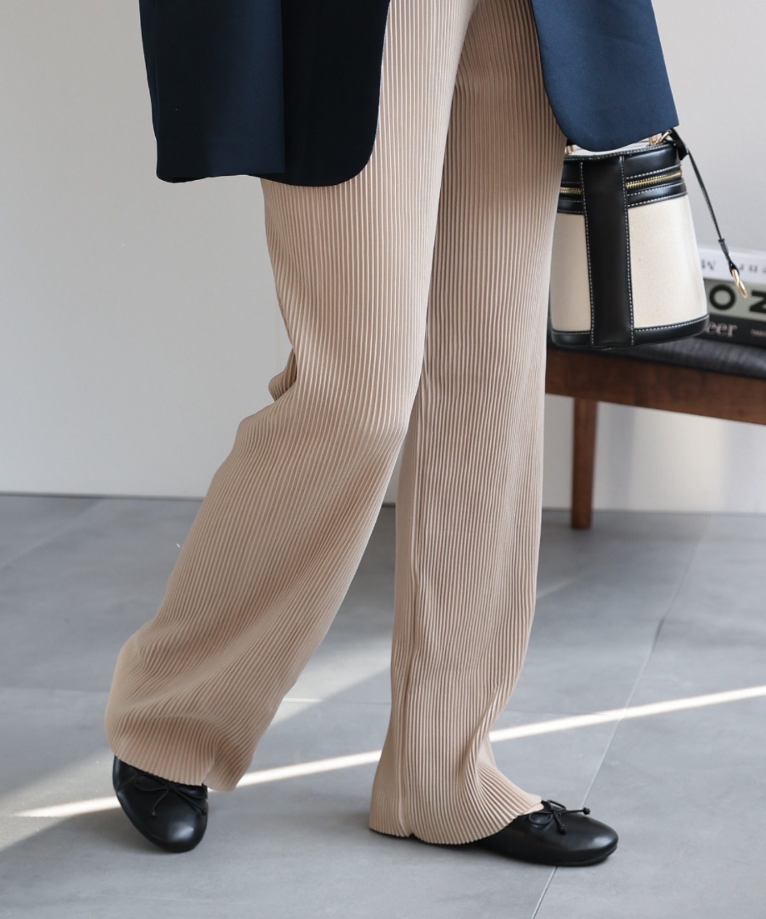model：162cm 着用サイズ：F