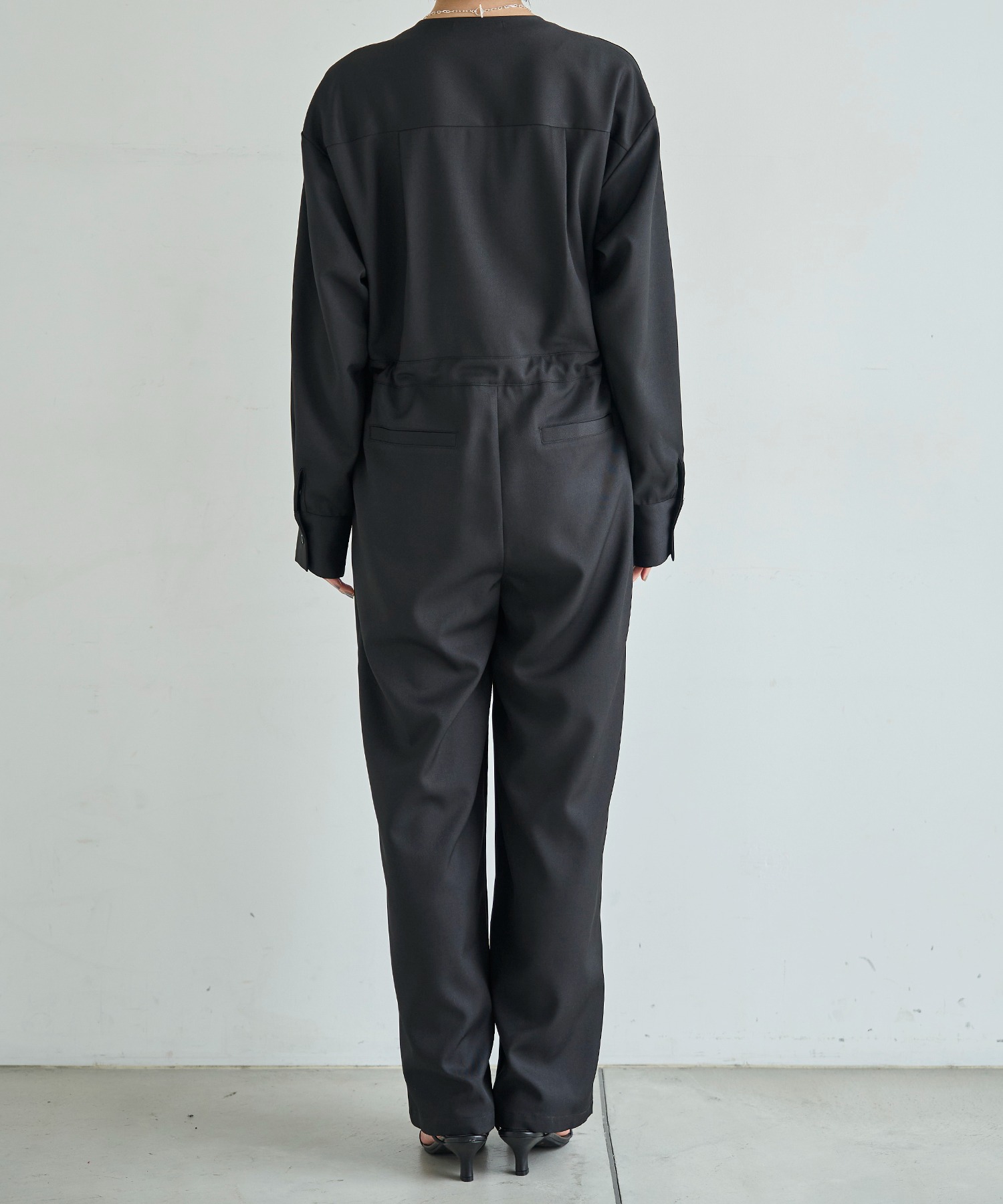model：H166　着用サイズ：F