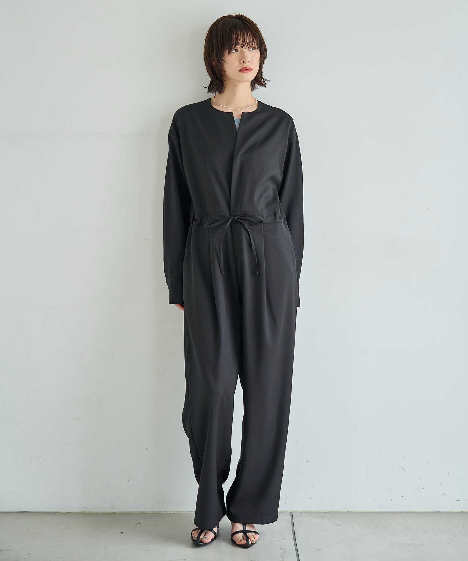 model：H166　着用サイズ：F