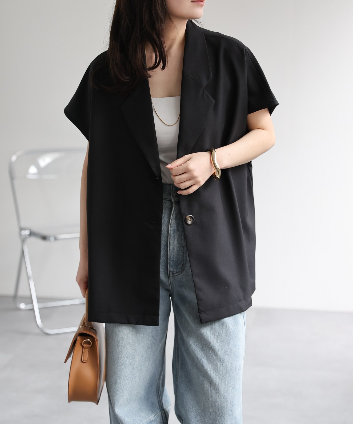 model：156cm 着用サイズ：FREE