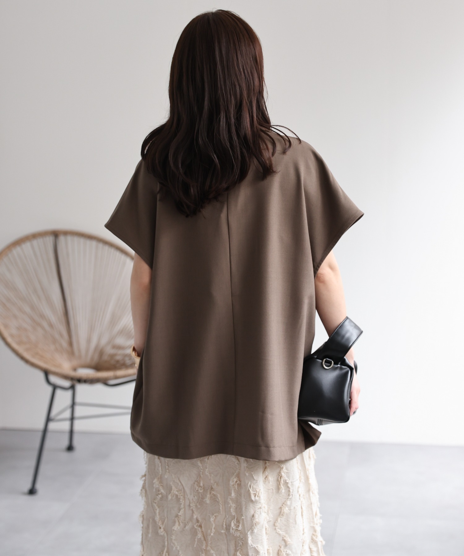 model：156cm 着用サイズ：FREE