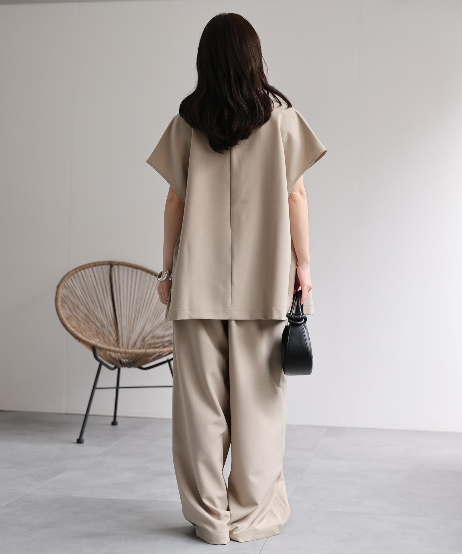 model：156cm 着用サイズ：FREE