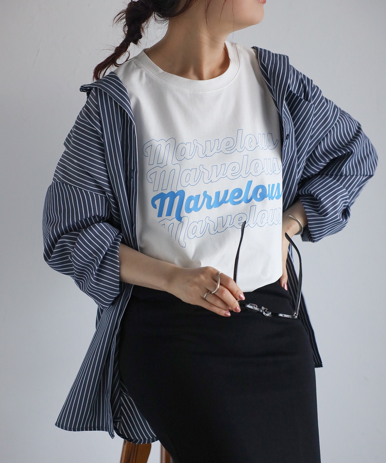 model:H158 着用サイズ:M