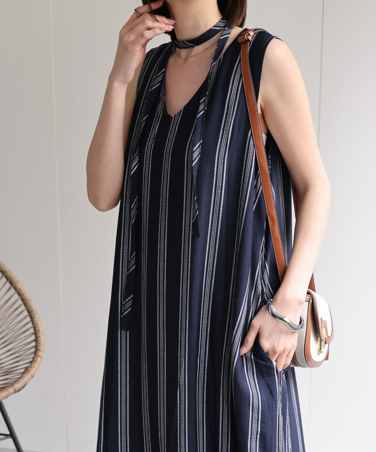 model：162㎝着用サイズ：F
