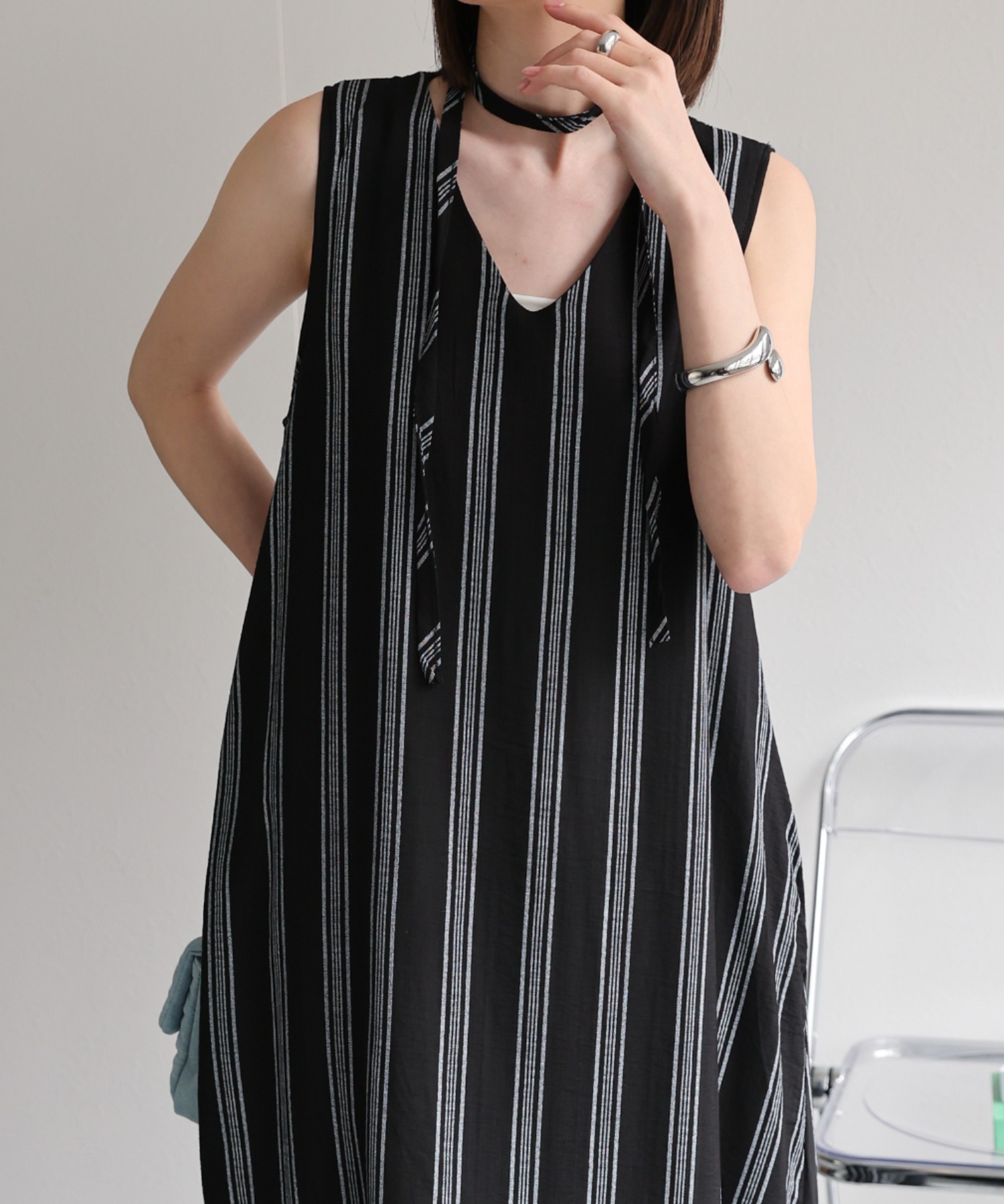model：162㎝着用サイズ：F