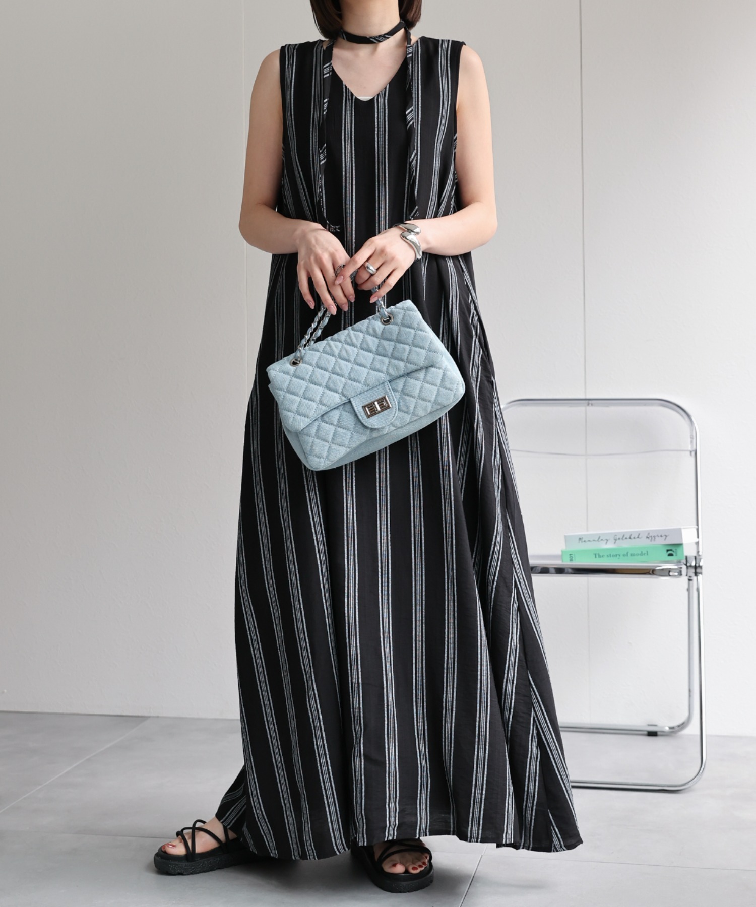 model：162㎝着用サイズ：F