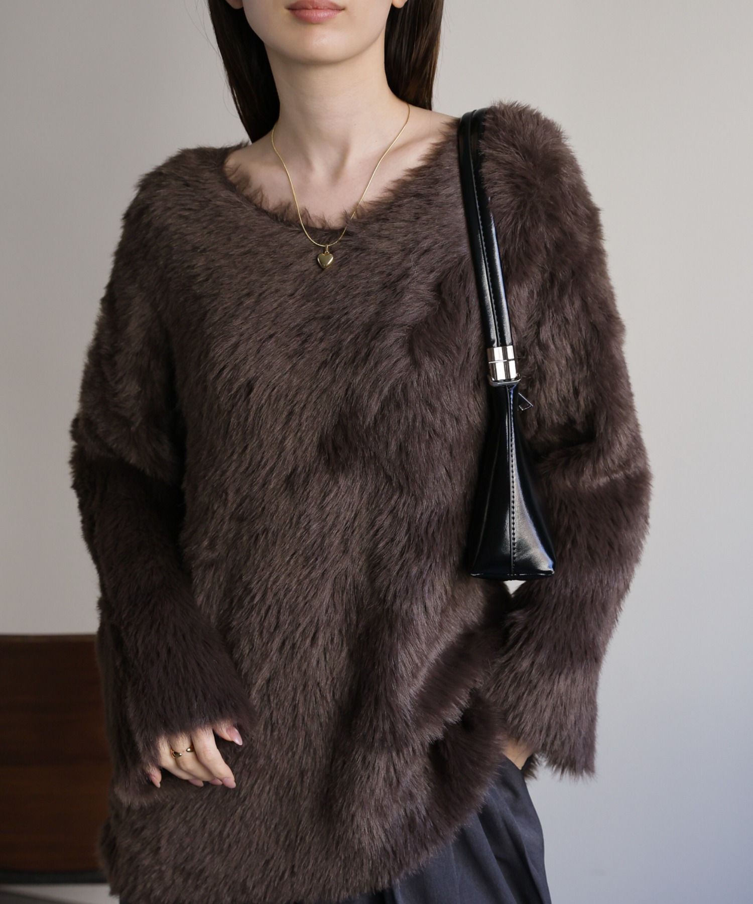 model:162cm 着用サイズ:F