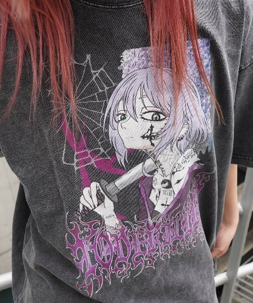 tシャツ A'GEM/9 × .kom 「LOVE KILLER/ラブ キラー」 Graphic various logo layered Long A'GEM/9 × .kom 『LOVE KILLER/ラブ キラー』 Graphic various