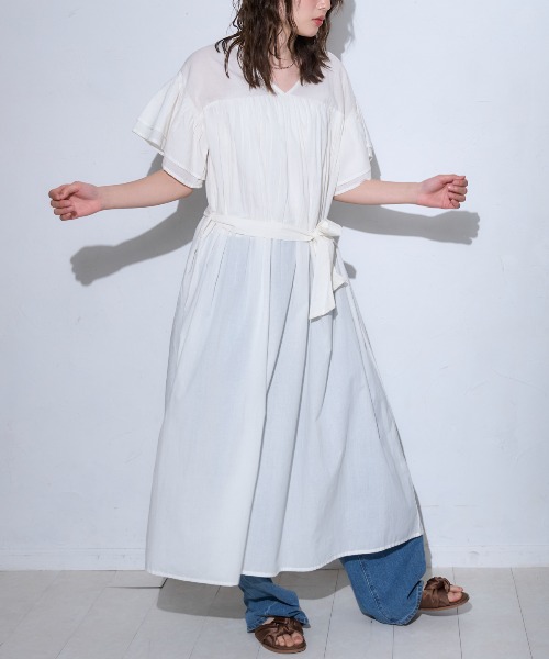 model：163cm / size：F