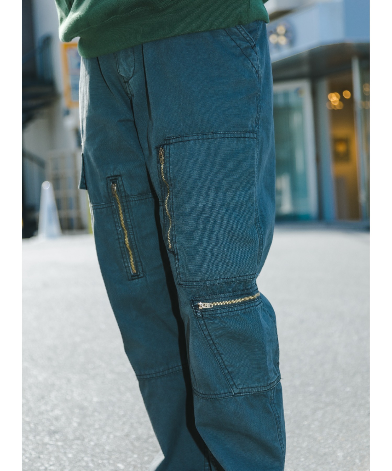 mahagrid/マハグリッド』PIGDYED FLIGHT PANT/ピグメントダイ加工