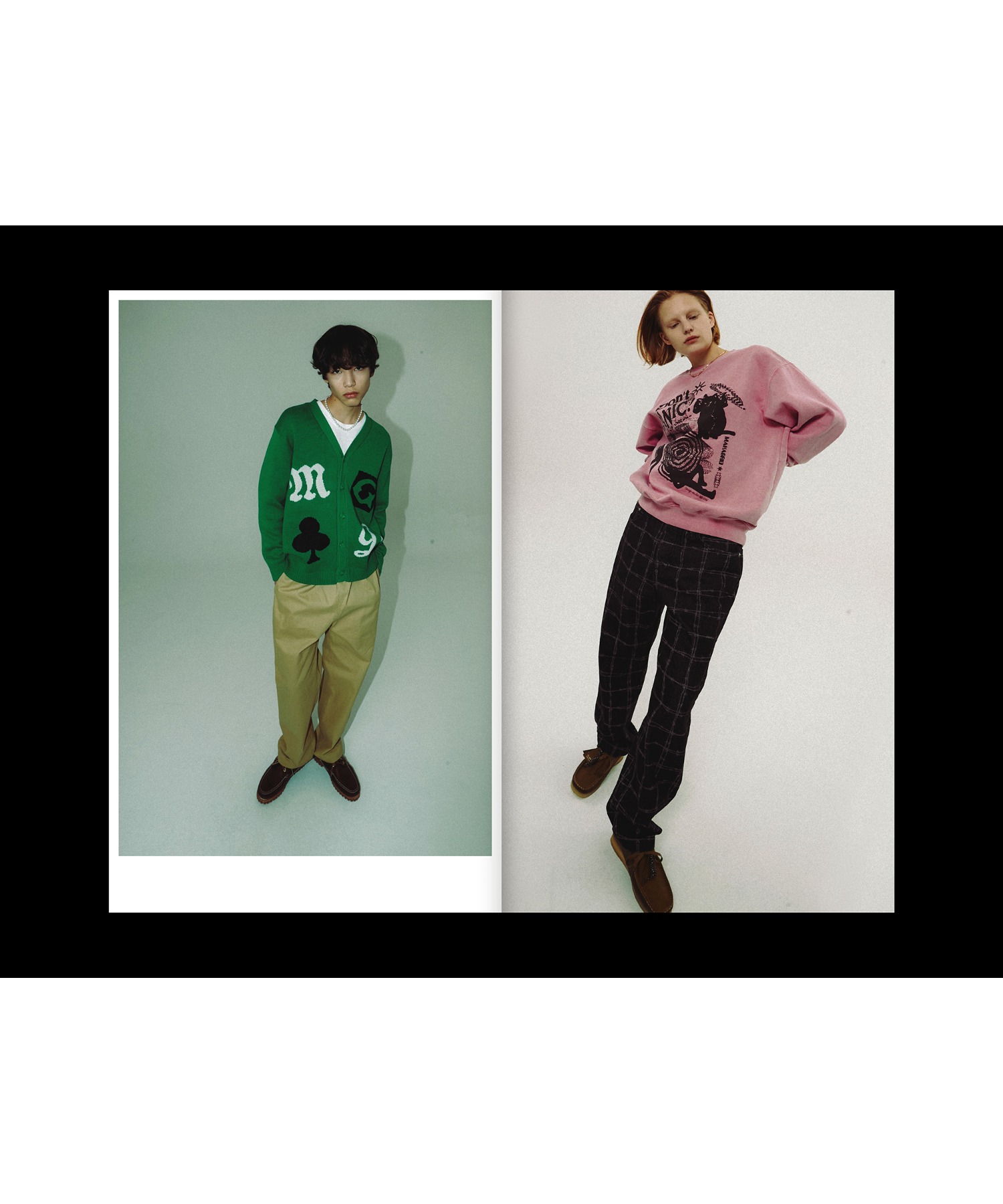 MAHAGRID カーディガン mahagrid/マハグリッド』SKULL ROCK HAIRY KNIT CARDIGAN/スカル