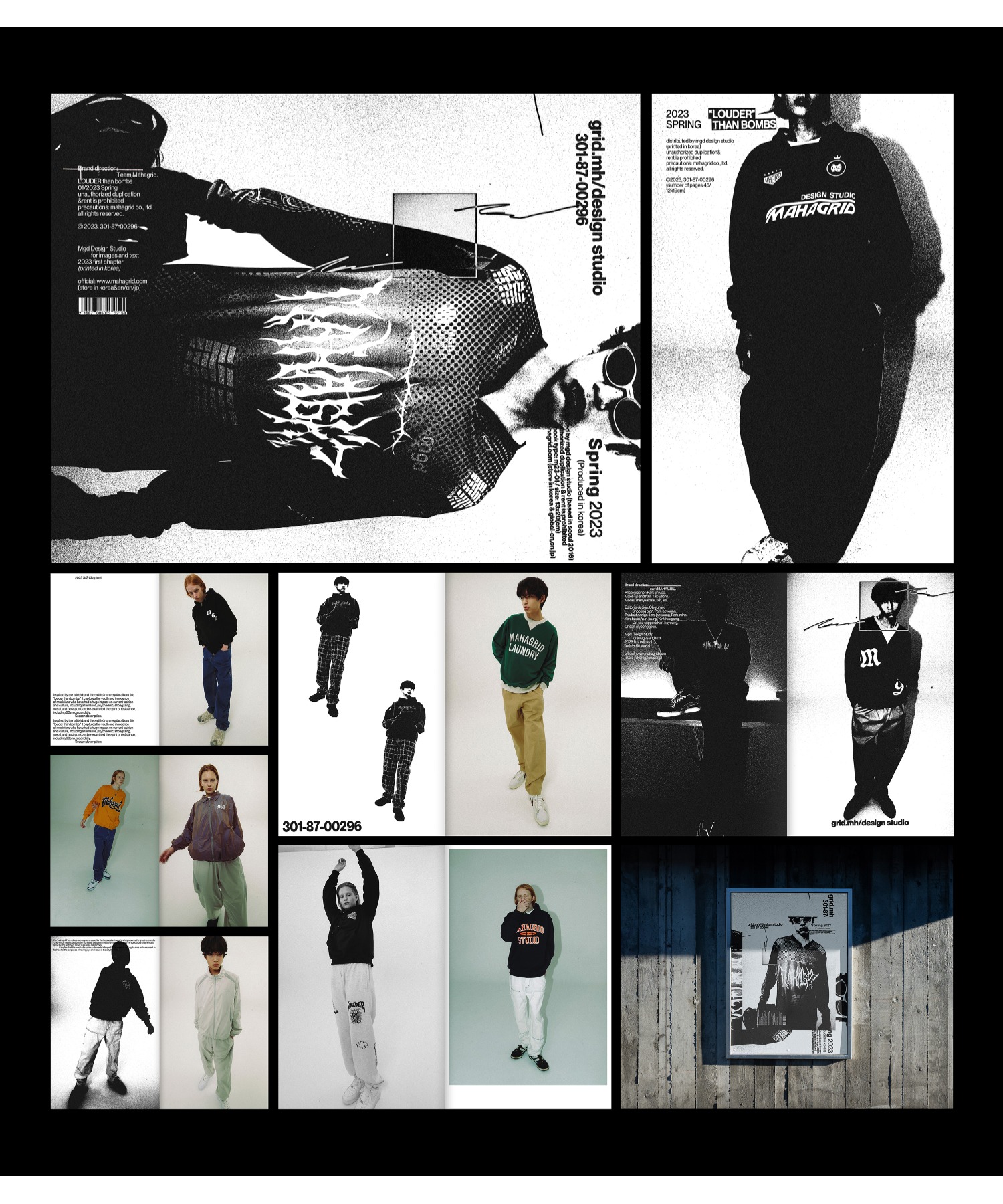 mahagrid/マハグリッド』CLOVER KNIT CARDIGAN/クローバーニット