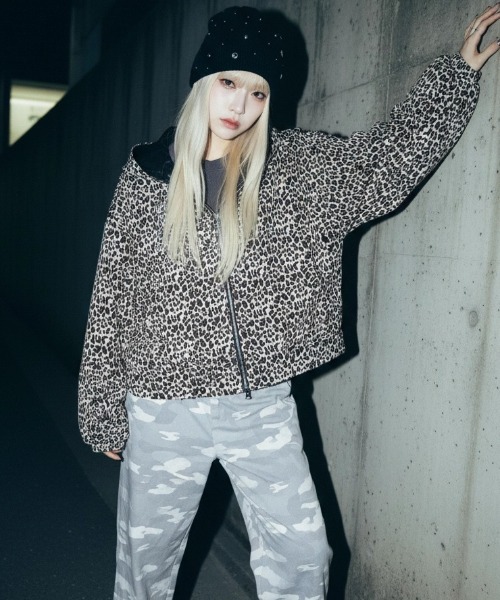 A'GEM/9 × .kom 『A'gem/エージェム』総柄 リバーシブルジャケット A