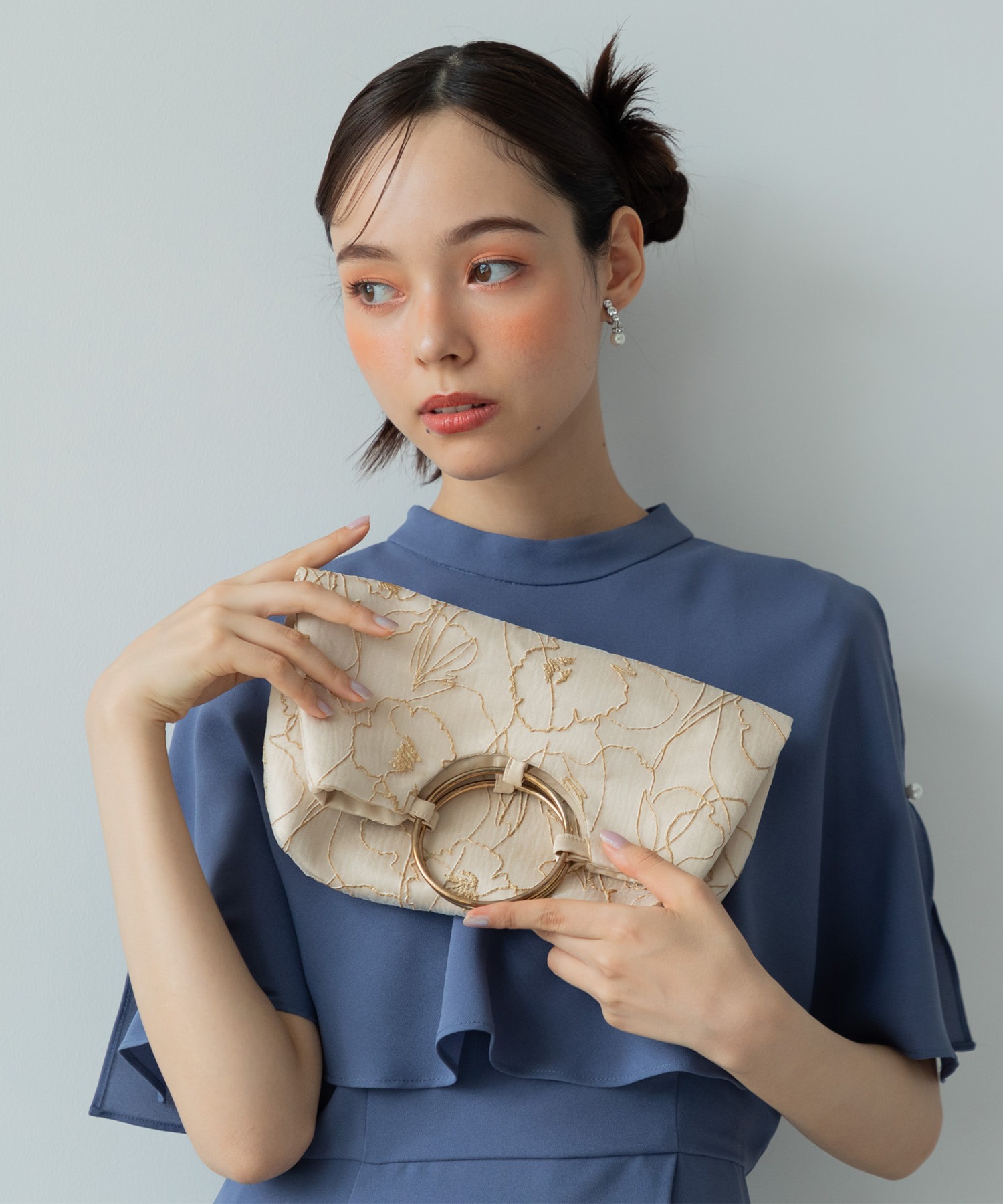 kaene】2wayクラッチバッグ