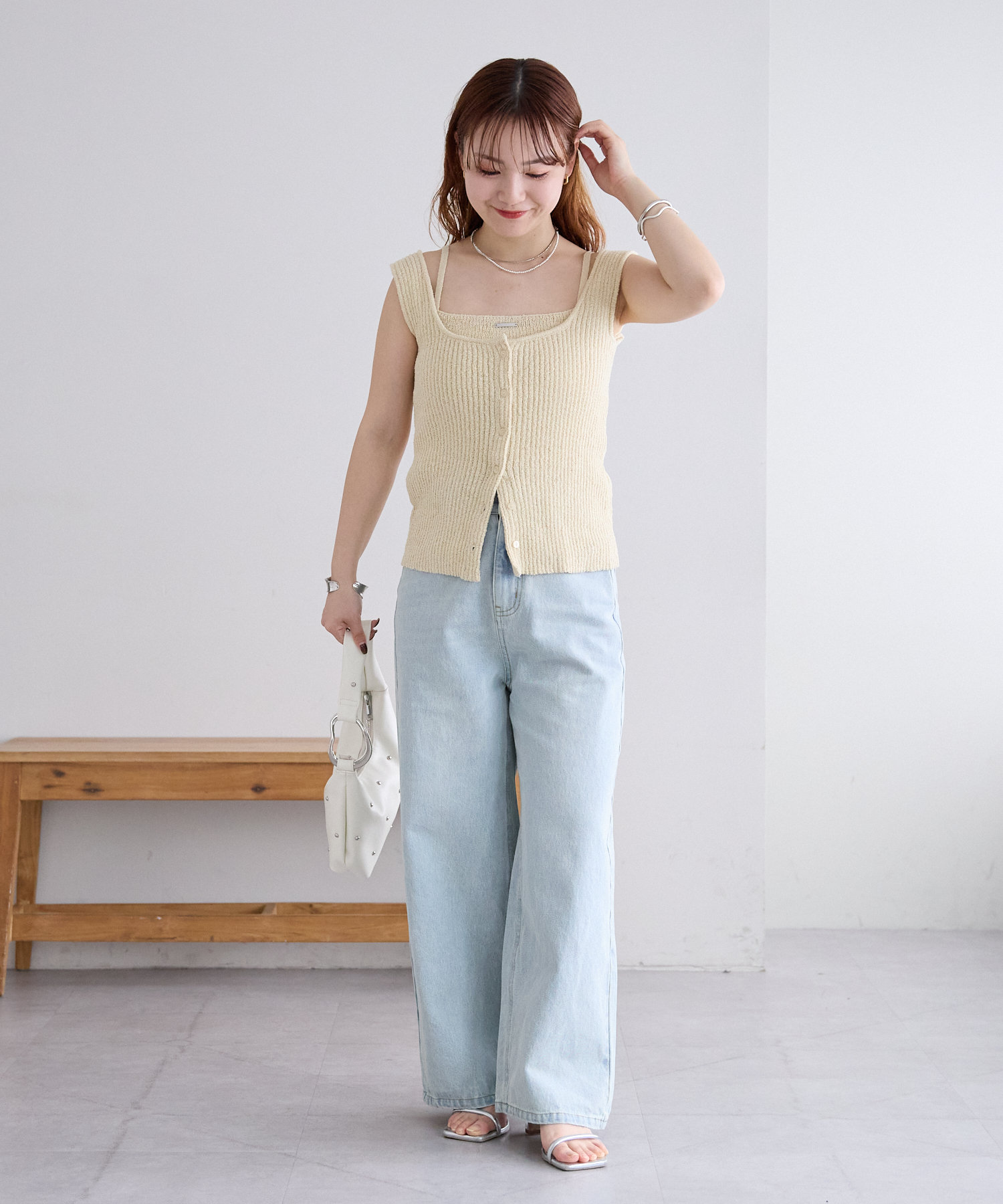 ブークレタンクキャミSET