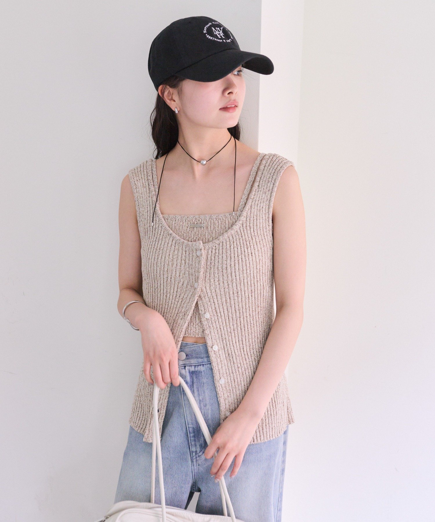 ブークレタンクキャミSET