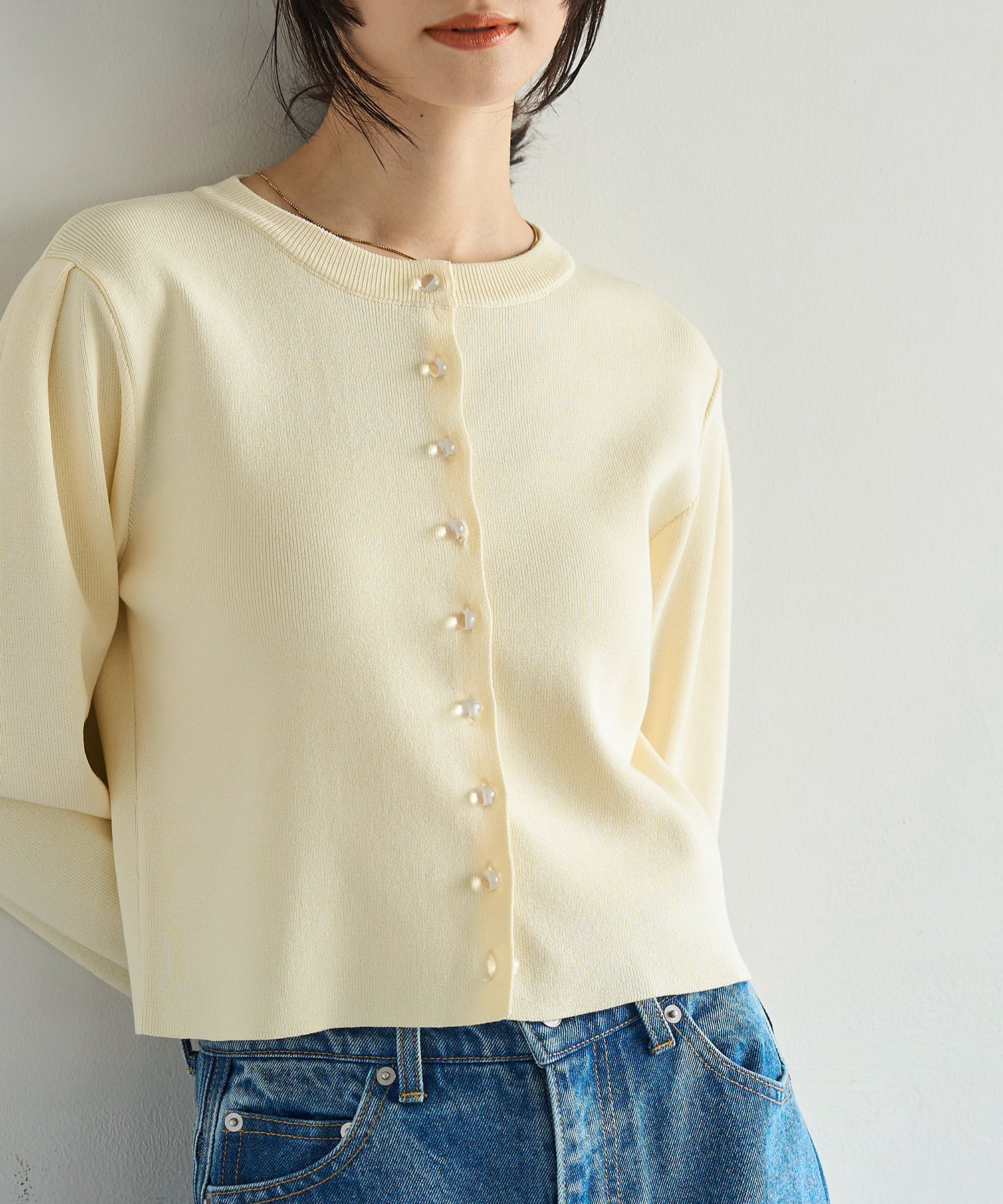 model：H166　着用サイズ：F