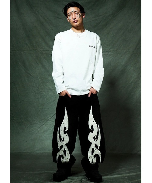 A'GEM/9 × .kom 『SUPPLIER/サプライヤー』 Cross Rhinestone Long