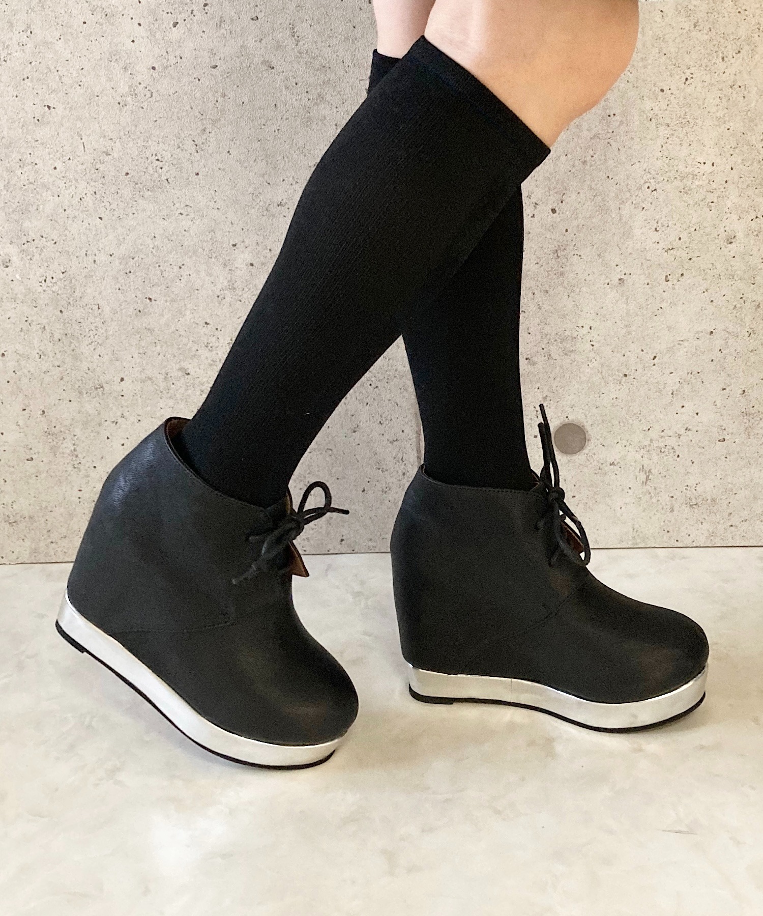 厚底 レースアップブーツ Jeffrey Campbell│Jeffrey Campbell