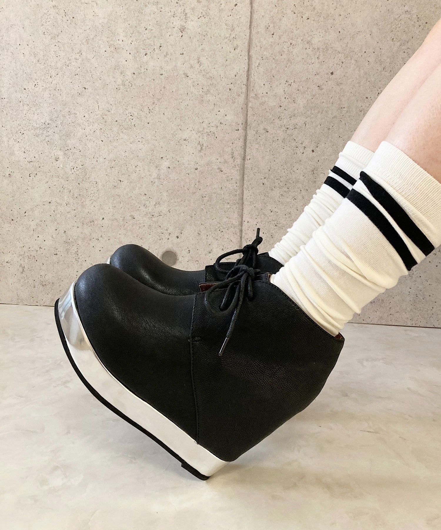 厚底 レースアップブーツ Jeffrey Campbell│Jeffrey Campbell