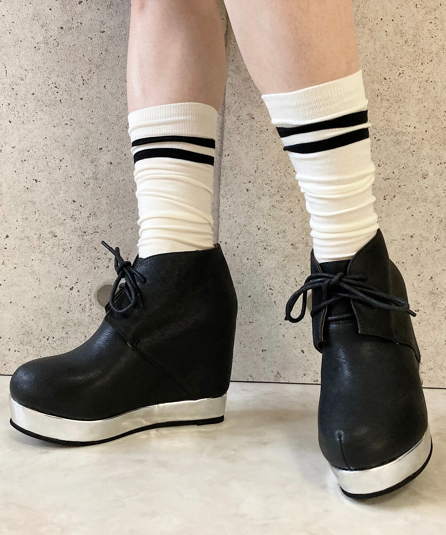 厚底 レースアップブーツ Jeffrey Campbell│Jeffrey Campbell