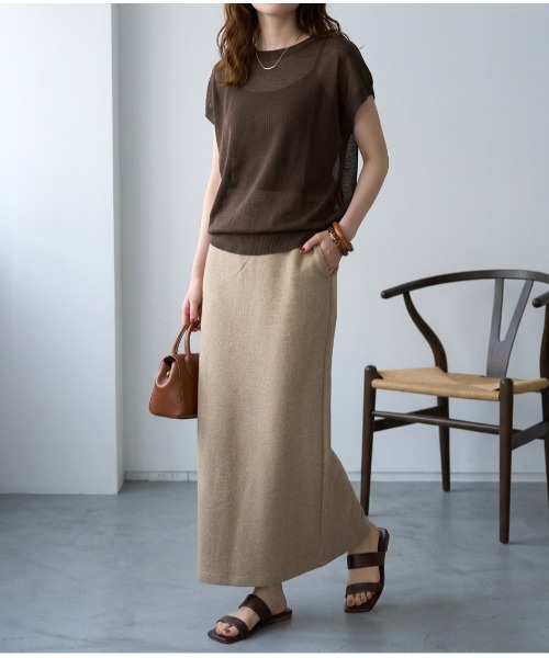 model：161cm / size：F