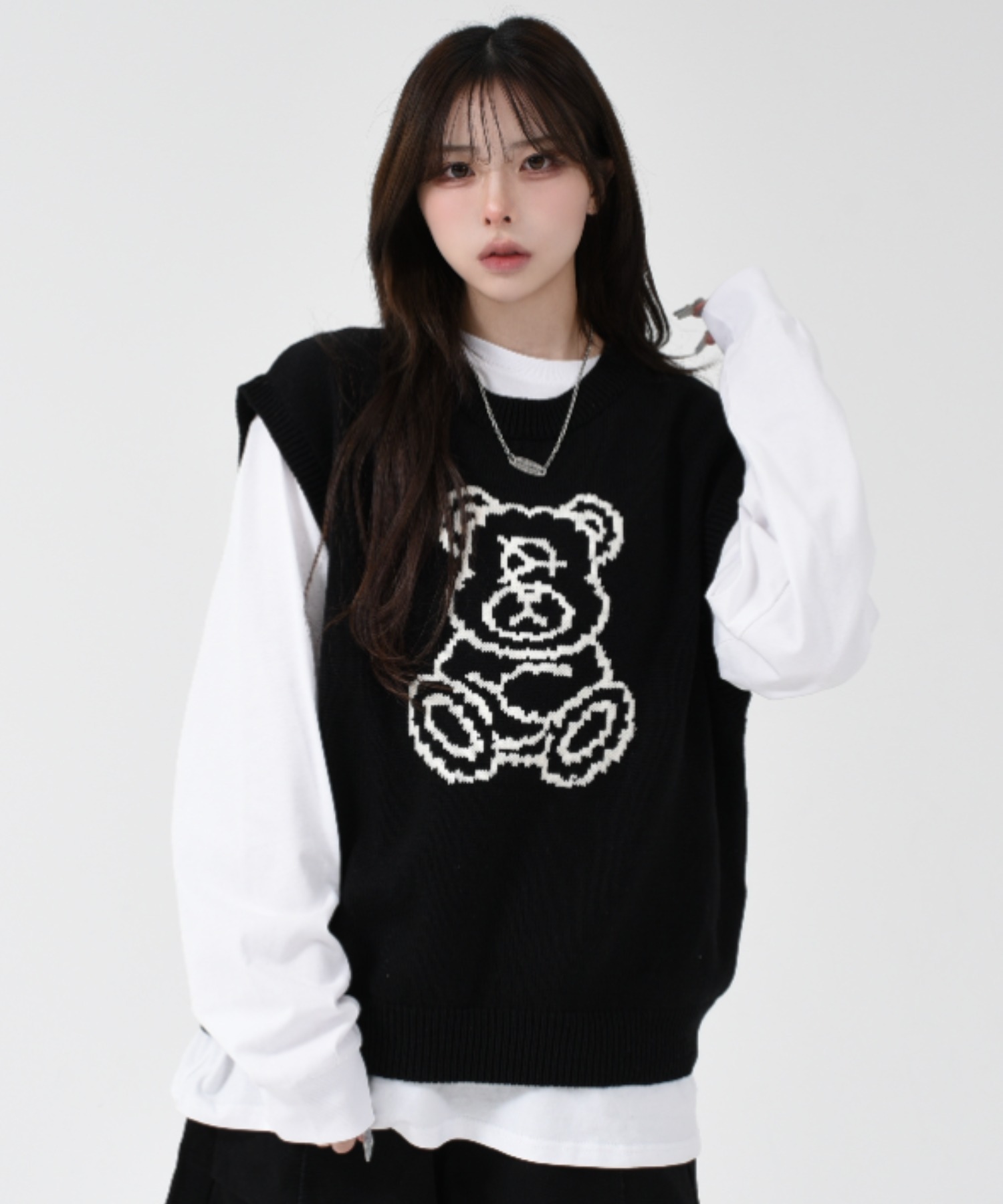 OY/オーワイ』 DOLLY KINT VEST/オードリーニットベスト OY│A