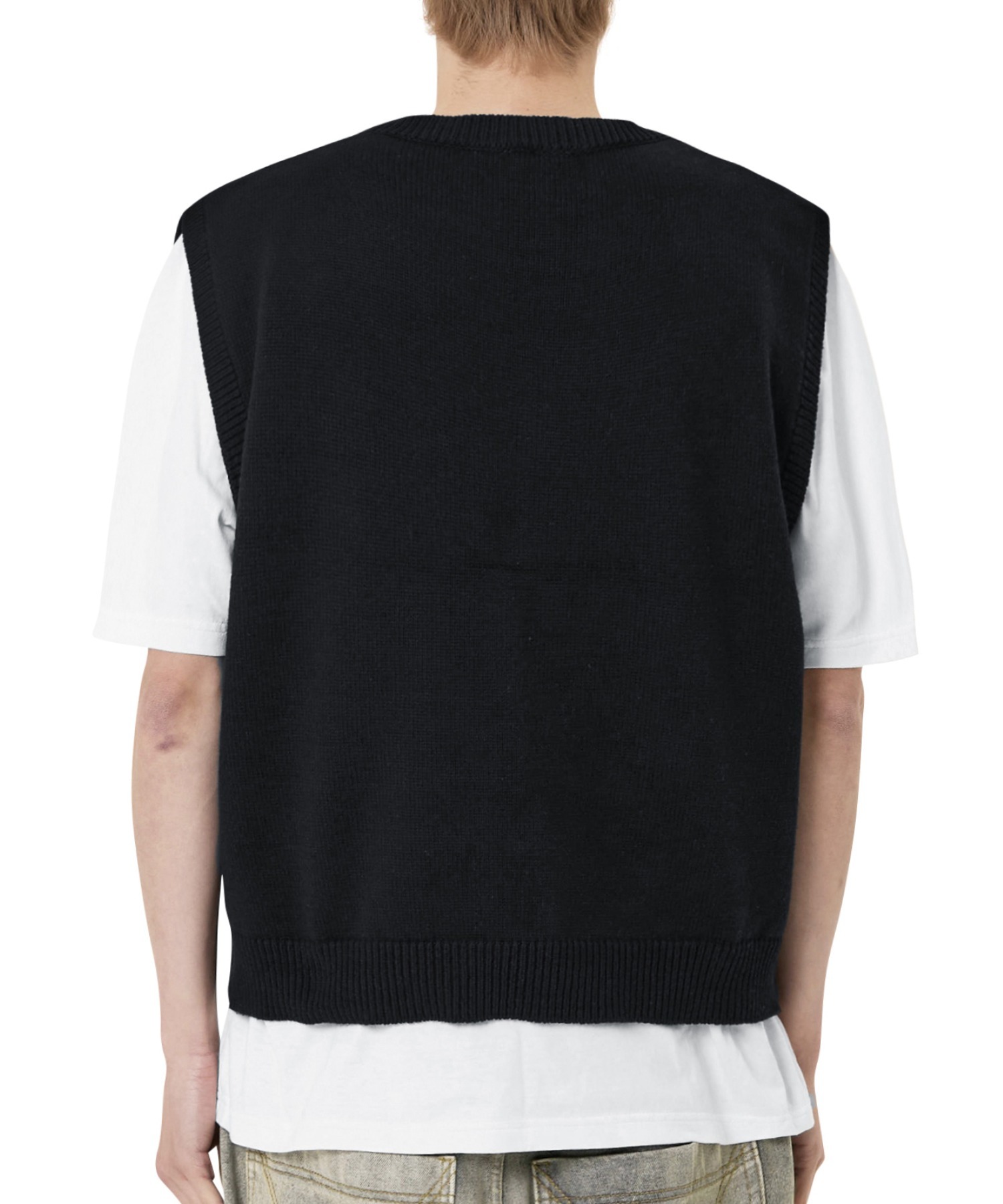 OY/オーワイ』 DOLLY KINT VEST/オードリーニットベスト OY│A