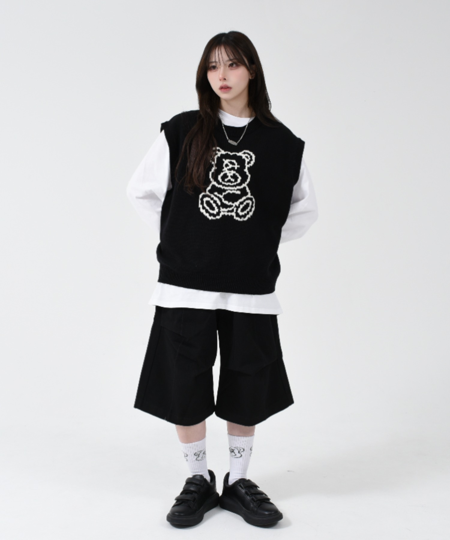 OY/オーワイ』 DOLLY KINT VEST/オードリーニットベスト OY│A'GEM/9