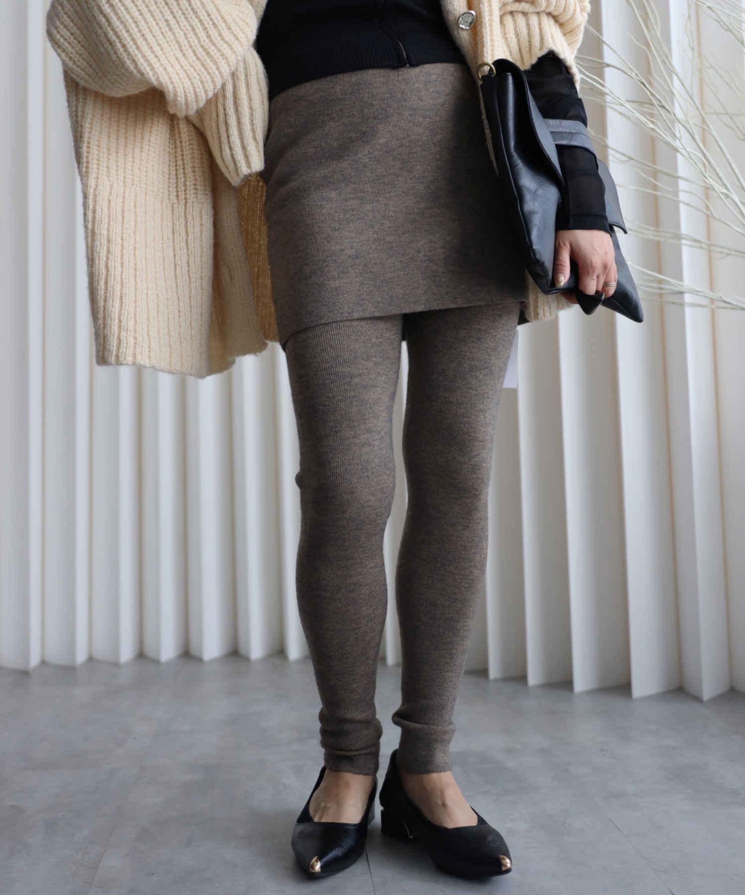 model：155cm. 着用サイズ：FREE