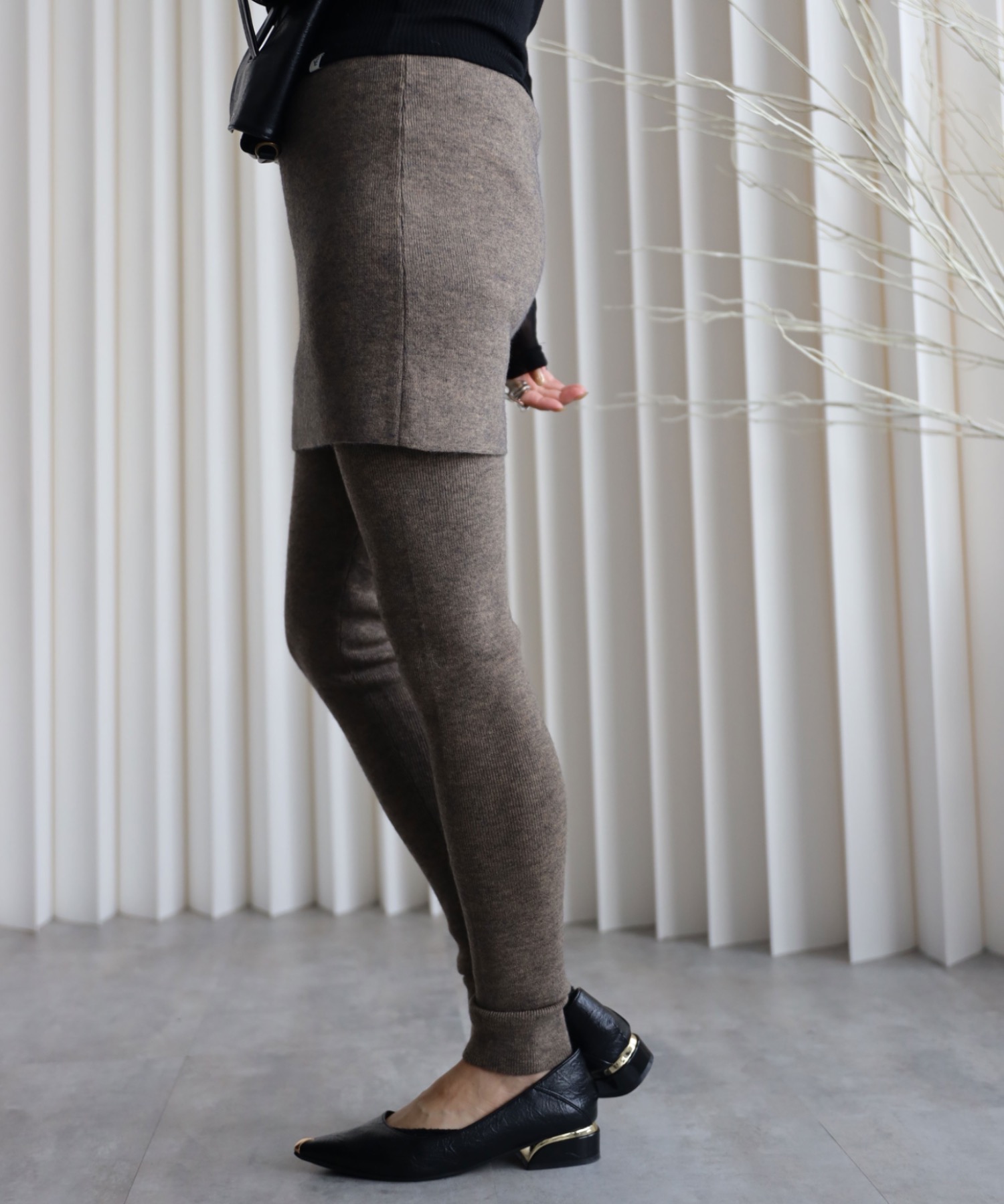 model：155cm. 着用サイズ：FREE